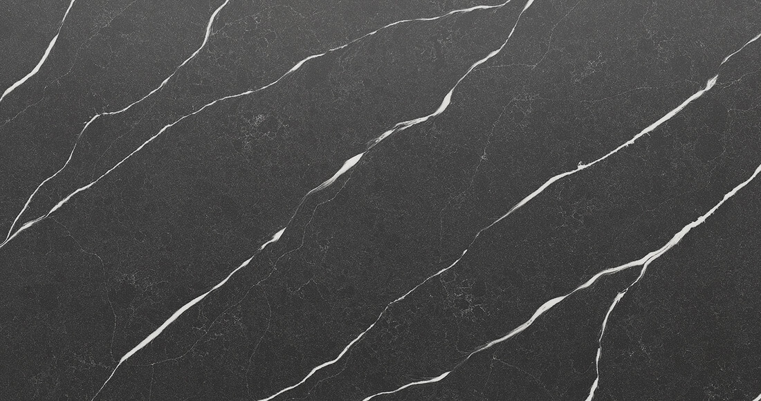 Кварцевый камень Etna Quartz Grey Marquina EQHM 007