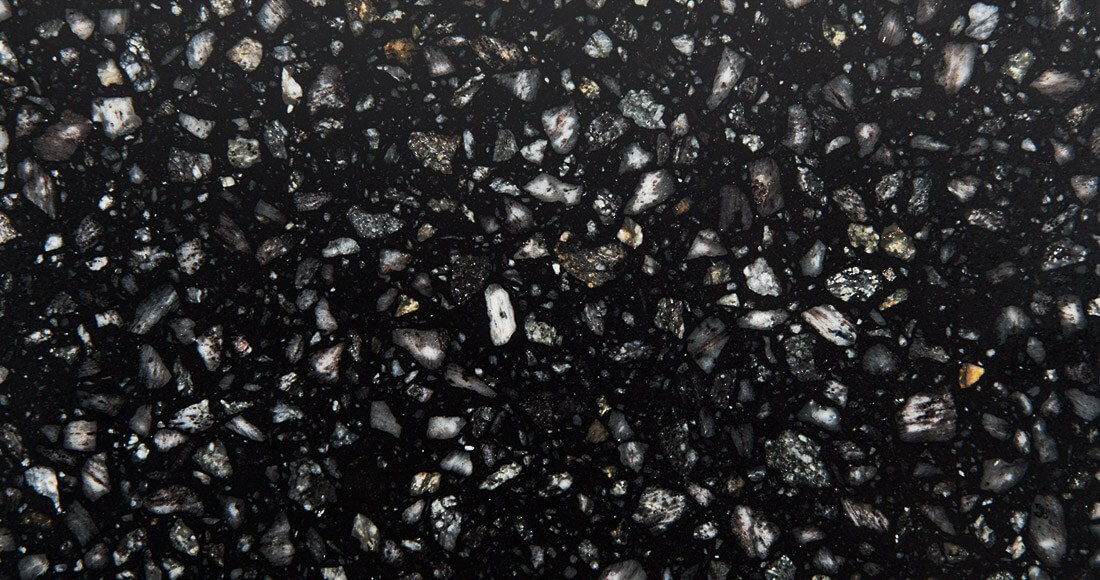 Кварцевый камень Technistone Taurus Terazzo Black