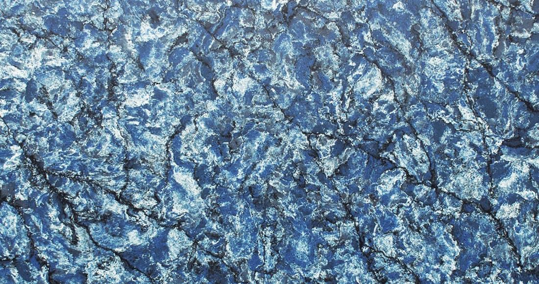 Кварцевый камень Vicostone Thunder Blue BQ 8786